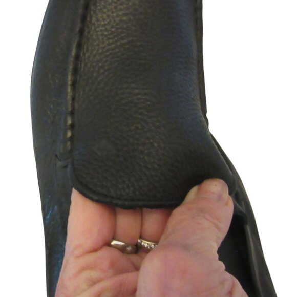 Great Pair of  Tommy Bahamas Nassau Venetian Black Leather Shoes in Sz 10 1/2D